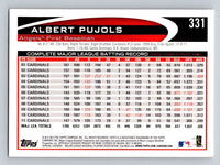 Albert Pujols 2012 Topps Series Mint Card #331
