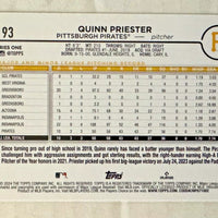 Quinn Priester 2024 Topps Mint Rookie Card #93