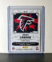 Drake London 2025 Panini NFL Sticker Card #65
