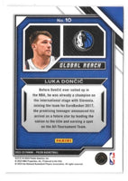 Luka Doncic 2022 2023 Panini Prizm Global Reach Series Mint Card #10
