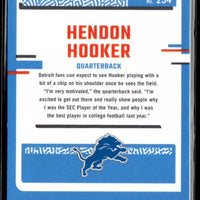 Hendon Hooker 2023 Panini Donruss Optic Rated Rookie Series Mint Card #234