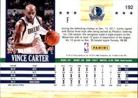 Vince Carter 2011 2012 Panini Hoops Series Mint Card #192
