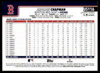 Aroldis Chapman 2025 Topps Update Mint Card #US116
