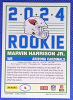 Marvin Harrison Jr. 2024 Panini Score 1989 Throwback Series Mint Rookie Card #4
