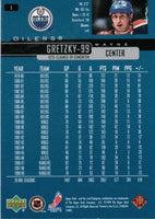 Wayne Gretzky 1999 2000 Upper Deck Series Card #1

