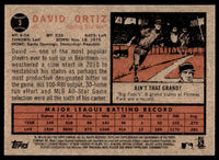 David Ortiz 2011 Topps Heritage Series Mint Card #3
