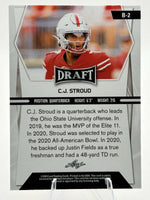 C.J. Stroud 2022 Leaf Draft Gold Series Mint Card #B-2
