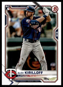 Alex Kirilloff 2021 Bowman Series Mint Rookie Card #75