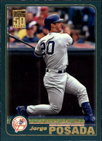 Jorge Posada 2001 Topps Series Mint Card  #120
