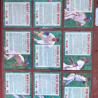 1994 Post Cereal Complete 30 Card Set in Original Box featuring Piazza, Griffey, Thomas ++