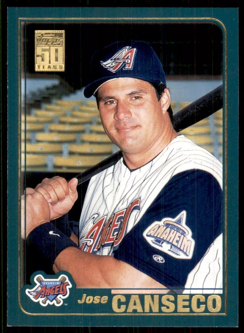 Jose Canseco 2001 Topps Series Mint Card  #636