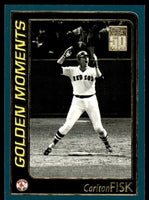 Carlton Fisk 2001 Topps Golden Moments Series Mint Card  #791
