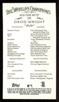 David Wright 2013 Topps Allen & Ginter's Mini Series Mint Card #225

