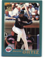 David Ortiz 2001 Topps Series Mint Card  #136
