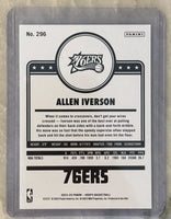 Allen Iverson 2023 2024 Panini NBA Hoops Tribute Series Mint Card #296
