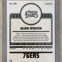 Allen Iverson 2023 2024 Panini NBA Hoops Tribute Series Mint Card #296