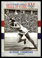 Jesse Owens 1991 Impel U.S. Olympic Hall of Fame Series Mint Card #1

