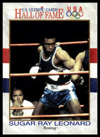 Sugar Ray Leonard 1991 Impel U.S. Olympic Hall of Fame Series Mint Card #29
