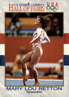 Mary Lou Retton 1991 Impel U.S. Olympic Hall of Fame Series Mint Card #27

