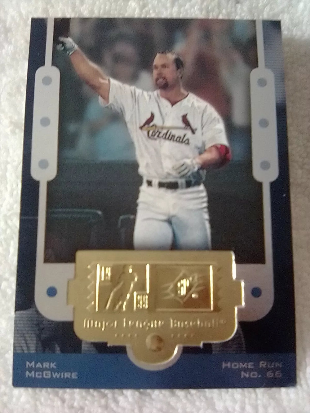 Mark McGwire 1999 Upper Deck SPX Series Mint Card #6