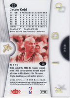Jason Kidd 2006 2007 Fleer EX Clear Acetate Mint Card #25
