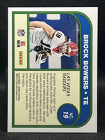 Brock Bowers 2024 Panini Score Protential Series Mint Rookie Card #19
