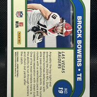 Brock Bowers 2024 Panini Score Protential Series Mint Rookie Card #19