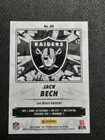 Jack Bech 2025 Panini NFL Sticker Card #88
