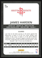 James Harden 2015 2016 Panini Complete Series Mint Card #129
