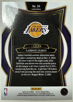 LeBron James 2024 2025 Panini Select Concourse Blue Series Mint Card #54
