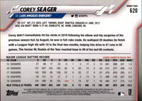 Corey Seager 2020 Topps Series Mint Card #620
