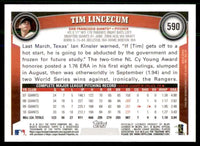 Tim Lincecum 2011 Topps Series Mint Card #590
