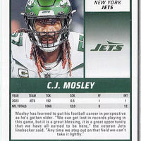 CJ Mosley 2024 Panini Score Green Series Mint Card #223