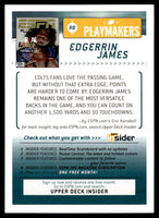 Edgerrin James 2005 Upper Deck ESPN Insider Playmakers Series Mint Card
