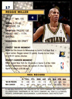 Reggie Miller 1999 2000 Finest Series Mint Card #17
