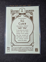 Rod Carew 2012 Topps Gypsy Queen Framed Gold Series Card #268
