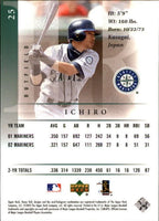 Ichiro Suzuki 2003 Upper Deck Honor Roll Series Mint Card #25
