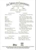 Johnny Bench 2013 Topps Allen & Ginter Series Mint Card #38
