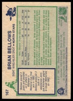 Brian Bellows 1983 1984 O-Pee-Chee Rookie Card #167
