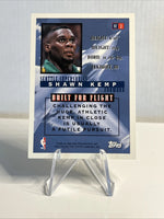 Shawn Kemp 1995 1996 Topps Top Flight Series Mint Card #TF7
