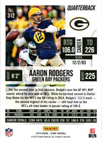 Aaron Rodgers 2015 Score Series Mint Insert Card #312
