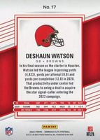 Deshaun Watson 2022 Donruss Elite Series Mint Card #17
