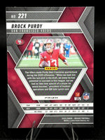 Brock Purdy 2025 Mosaic Green Series Mint Card #221
