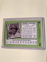 Reggie Jackson 2012 Topps Archives Gold Foil Series Mint Card #75
