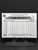 Giancarlo Stanton 2022 Topps Chrome Sepia Refractor Series Mint Card #139
