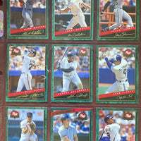 1994 Post Cereal Complete 30 Card Set in Original Box featuring Piazza, Griffey, Thomas ++