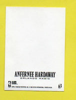 Anfernee Hardaway 1996 1997 SkyBox Z-Force Blank Back Z-Cling Sticker #63
