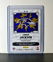 Lamar Jackson 2025 Panini NFL Sticker Card #38
