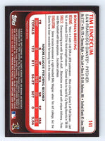 Tim Lincecum 2011 Bowman Series Mint Card #141
