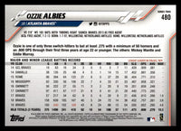 Ozzie Albies 2020 Topps Series Mint Card #480
